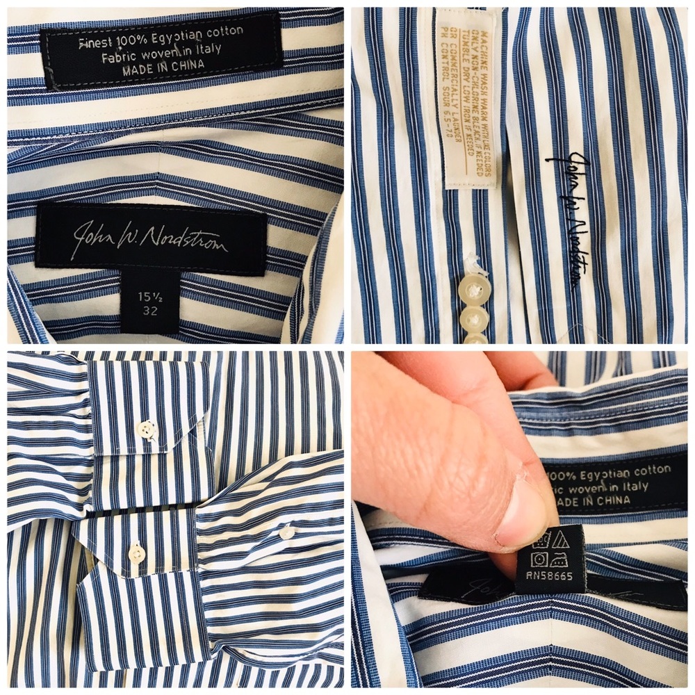 NWOT John W. Nordstrom size 15.5 32 - Picture 8 of 8